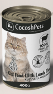 Cocoshpets Kuzu Etli 400 gr Kedi Maması kullananlar yorumlar